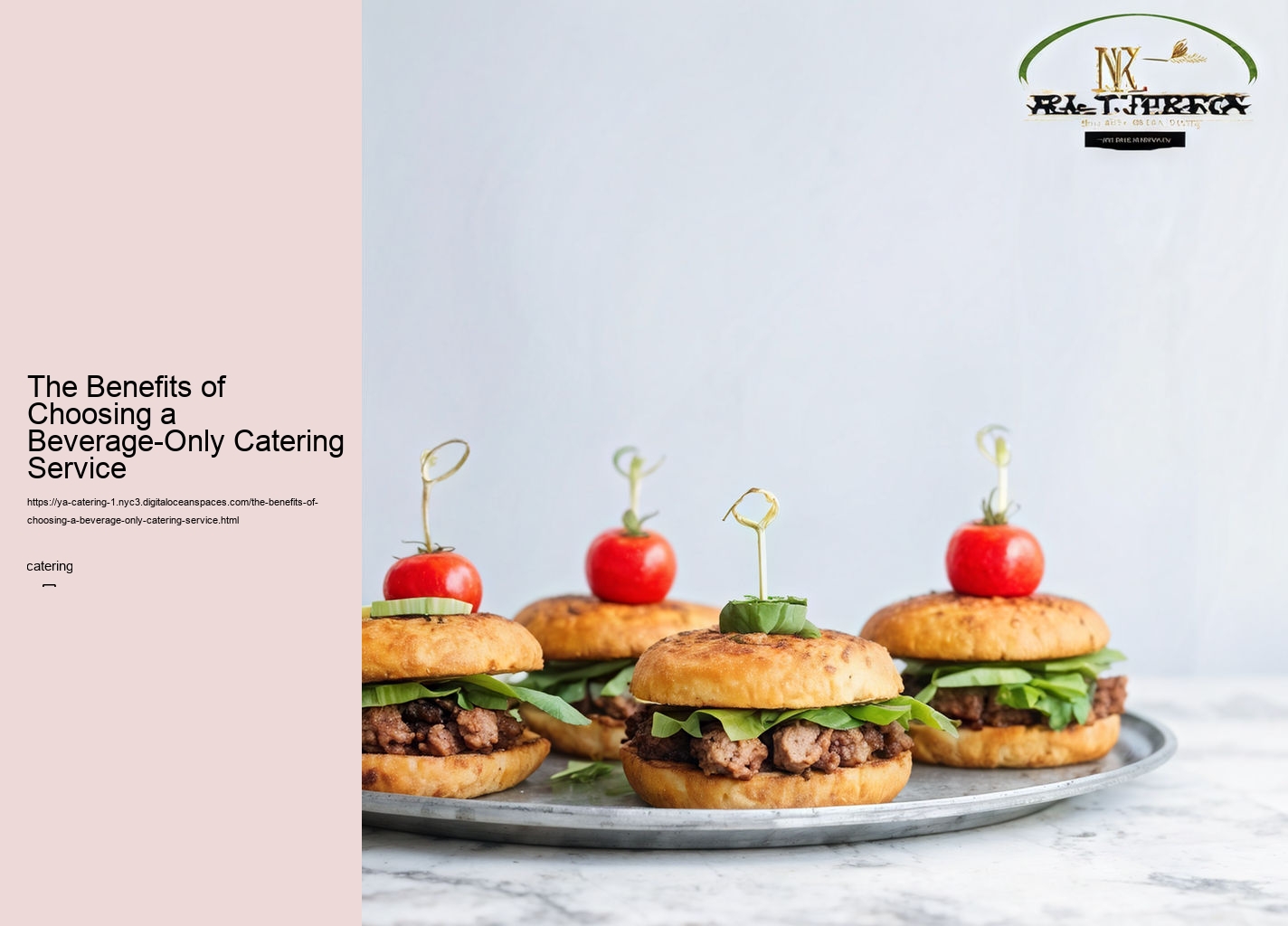 The Benefits of Choosing a Beverage-Only Catering Service